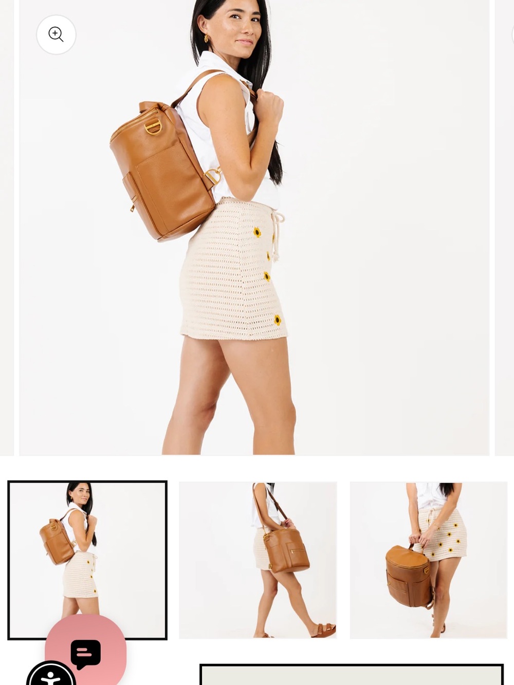 Fawn Design Original Diaper Bag Bundle - BNIB Brown - Picture 6 of 13